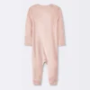 Baby Girls' 2pk Stars So Very Soft Modal Blend Romper - Cloud Island™ Dark Pink -My baby GUEST 9dd12334 bf02 44be b762 dc2de2d9ab0c