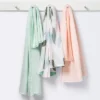 Muslin Swaddle Blankets Blooms - Cloud Island™ 3pk -My baby GUEST 9f387755 d2d1 4f8d 82bc 829283af605e