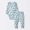 Baby 2pc Stars Wide Ribbed Top & Bottom Set - Cloud Island™ Blue -My baby GUEST a52ae0cf 999a 4f7e b9b2 f5e80c3cd695