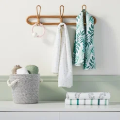 Flannel Baby Blanket - Cloud Island™ Green 4pk