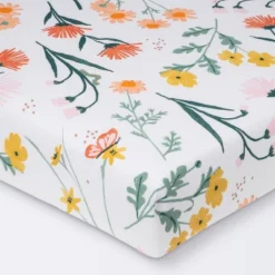 Fitted Crib Sheet - Cloud Island™ Garden Floral -My baby GUEST abd98750 337f 4edc ab30 b85dca171800