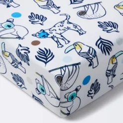 Fitted Crib Sheet Gone Wild - Cloud Island™ Navy -My baby GUEST b0e4bc98 bbea 4975 87bb 5ac2b1223f93