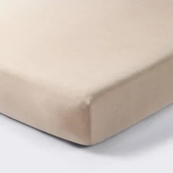 Polyester Rayon Fitted Crib Sheet - Stone - Cloud Island™ -My baby GUEST b12fe39f 4ce1 4418 9bbc 51989b99fd73