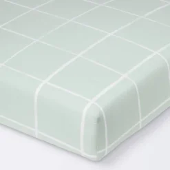 Fitted Crib Sheet - Cloud Island™ Mint Windowpane -My baby GUEST b280bd5a 8c70 4832 9f44 14928cc5a254