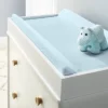 Wipeable Changing Pad Cover - Solid Blue - Cloud Island™ -My baby GUEST b3924e25 417b 4b30 b3b7 e5395dfb67c1