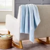 Plush Ribbed Blanket - Cloud Island™ Blue Stars -My baby GUEST b9b67459 dbb2 48ab b453 d969bff42e91