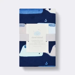 Plush Changing Pad Cover By The Sea - Cloud Island™ - Navy -My baby GUEST bcd168c7 eb07 489e b7bc 7dc3e3c971b0