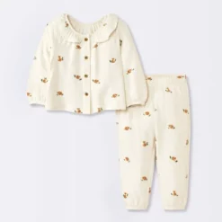 Baby Boys' 2pc Cozy Fox Top & Bottom Set - Cloud Island™ 9 Baby Boys' 2pc Cozy Fox Top & Bottom Set - Cloud Island™ -My baby GUEST c06862cd 5d6e 4065 94c8 872eef921f0a