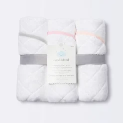 Changing Pad Liner White With Pink Edge - Cloud Island™ 3pk -My baby GUEST c0980ab8 a3f7 4465 9bf4 4a9997cb13de