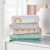 Flannel Baby Blankets Rainbow - Cloud Island™ 4pk -My baby GUEST c27cf118 3111 4c79 8a7c e5e939aa57df
