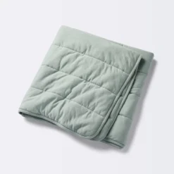 Rayon From Bamboo Quilted Baby Blanket - Green - Cloud Island™ -My baby GUEST cb5ced90 8959 4e99 92fd 1287e6bcb5bf