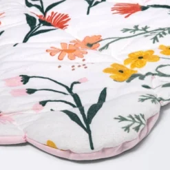 Floor Blanket And Playmat - Cloud Island™ Pink Flower -My baby GUEST d152f606 1cbd 4dbf b191 68df39b93648
