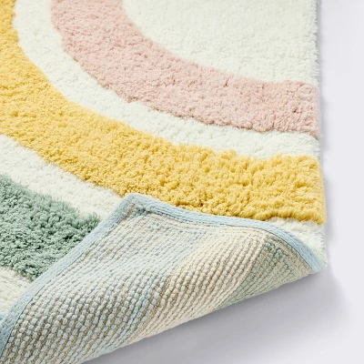 4'6"x2'3" Area Rug - Rainbow - Cloud Island™ 4 4'6"x2'3" Area Rug - Rainbow - Cloud Island™ - Image 3