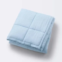 Muslin Quilt Baby And Toddler Blanket - Blue - Cloud Island™ -My baby GUEST d6e7d359 8bf3 42f4 8dc7 cb274b47b9ff