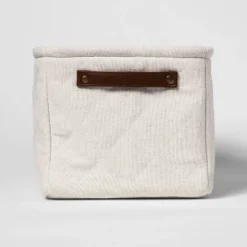 Decorative Basket - Cloud Island™ Large Quilted Bin Off White -My baby GUEST df317772 7362 43d5 a393 57a8bc6977c0