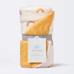 Plush Baby Blanket - Rainbows - Cloud Island™ -My baby GUEST df685710 e0f7 40e3 a470 53123d334515