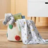 Jersey Knit Reversible Baby Blanket Jungle Animals - Cloud Island™ Gray/Green -My baby GUEST e8248ec5 c7ca 4db5 8a0d f43701ae5213