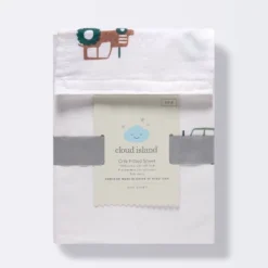 Fitted Crib Sheet - Cloud Island™ Transportation -My baby GUEST eabb71d6 b266 4798 8f2a c21ce6ee5add