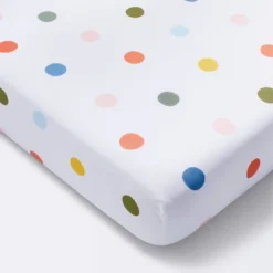 Cotton Fitted Crib Sheet - Multidot - Cloud Island™ 9 Cotton Fitted Crib Sheet - Multidot - Cloud Island™ -My baby GUEST ebd4b343 8cec 4668 b1b8 796350a7b262