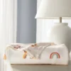 Polyester Rayon Jersey Swaddle - Cloud Island™ Rainbows -My baby GUEST ee509a4a 9b1b 4b42 8d5c c0bb31da9512