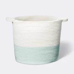 Coiled Rope Bin With Color Band - Cloud Island™ -My baby GUEST f00a31c2 0ff4 4b5a 997b 1cd2da7d6b63