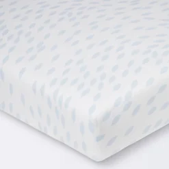 Fitted Crib Sheet - Cloud Island™ School Of Fish Light Blue And White -My baby GUEST f2909506 52a4 43a6 862b 7275b92799b6