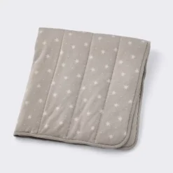 Rayon From Bamboo Jersey Quilted Blanket - Stars - Gray - Cloud Island™ -My baby GUEST f8311638 665e 450c b731 f042c2cca835