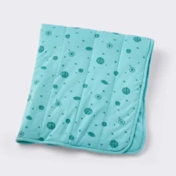 Rayon From Bamboo Jersey Quilted Blanket - Sports - Teal - Cloud Island™ -My baby GUEST fa4099fb e531 4df0 b7bf 0bb327e277ed
