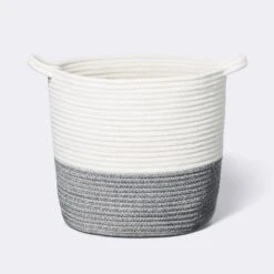 Coiled Rope Bin With Color Band - Cloud Island™ -My baby GUEST faa0ff24 8055 43a2 9518 6509e681fd98