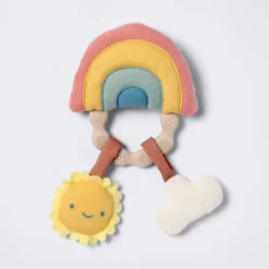 Handheld Plush Rattle Baby Toy - Rainbow - Cloud Island™ -My baby GUEST fbae2918 bf97 45e4 9a60 93e8e4f7ea3b