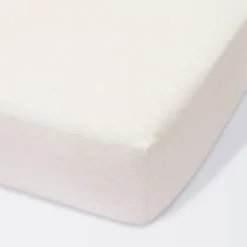 Fitted Jersey Crib Sheet Knit Oatmeal Heather - Cloud Island™ Oatmeal -My baby GUEST fc6879ee ae23 4356 a435 f9986928e70e