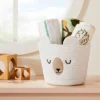 Small Tapered Round Coiled Rope Round Basket Sleepy Bear - Cloud Island™ -My baby GUEST fe1d354e 50ea 4068 bda3 d7e0b25b329d